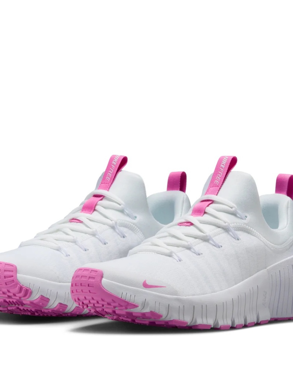 Nike Free Metcon 6 ‘White/Pink’ Women’s Size 12 FJ7126-109 New No box